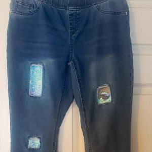 Girl's justice jeans